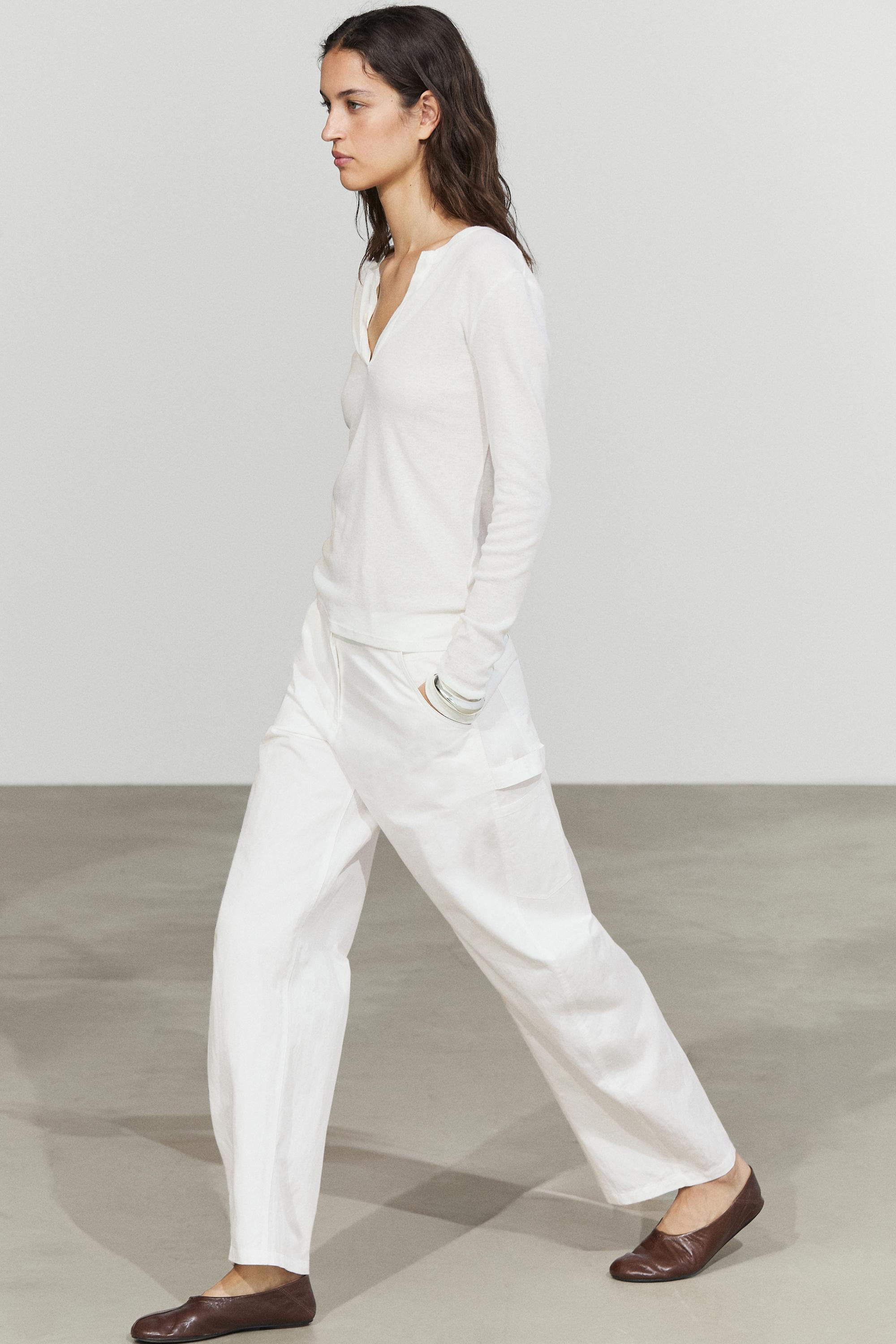 Cotton cargo pants